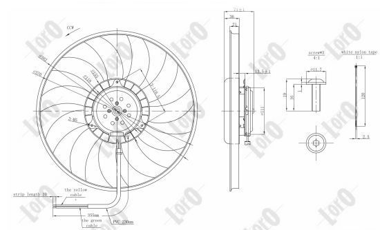 Ventilator radiator