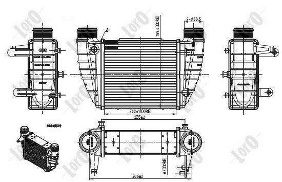 Intercooler compresor