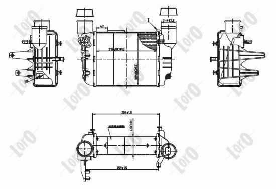 Intercooler compresor