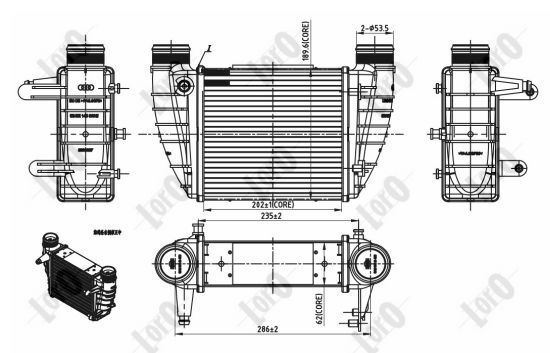 Intercooler compresor