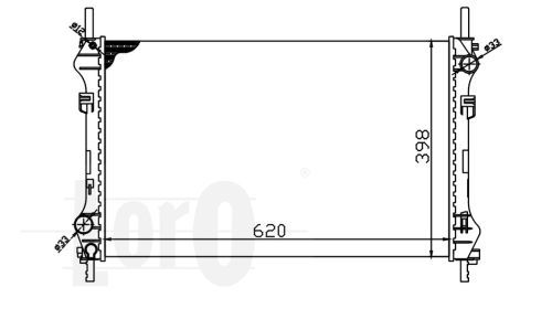 Radiator racire motor