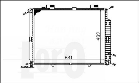 Radiator racire motor