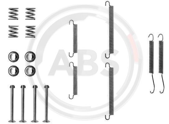 Set accesorii saboti frana parcare