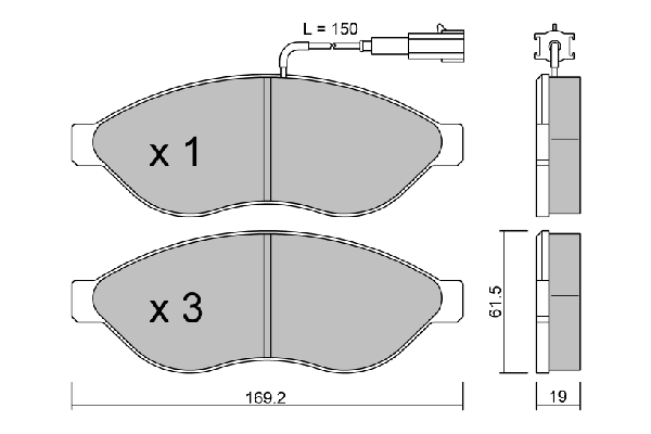 Placute frana