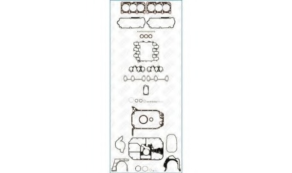 Set garnituri complet motor