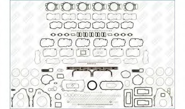 Set garnituri complet motor