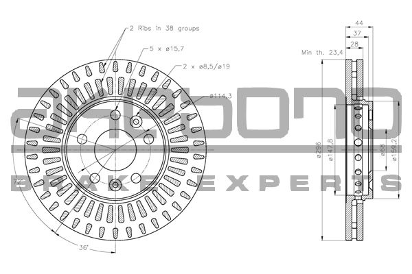 Disc frana