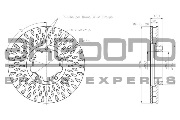 Disc frana