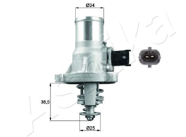 Termostat lichid racire