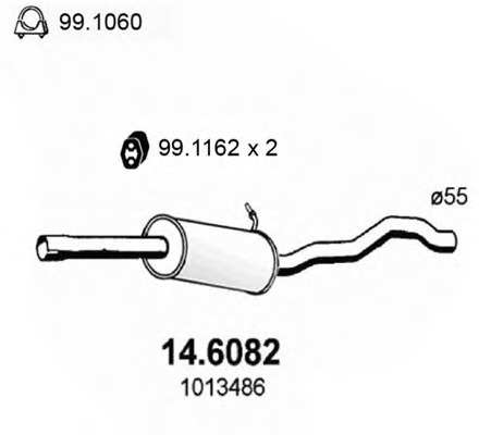 Toba esapament intermediara