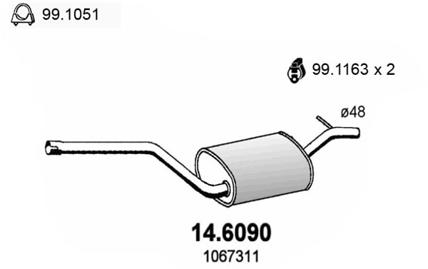 Toba esapament intermediara