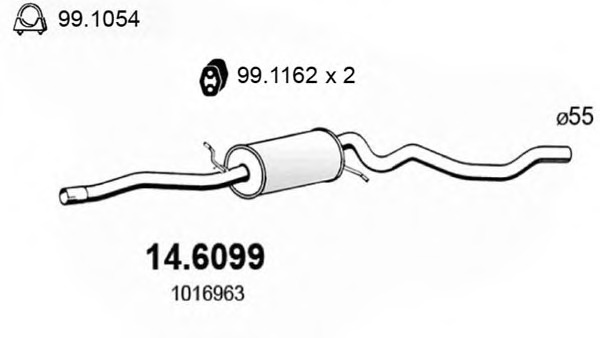 Toba esapament intermediara