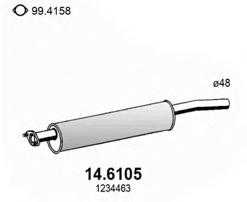 Toba esapament intermediara