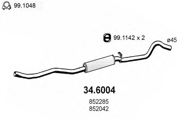 Toba esapament intermediara