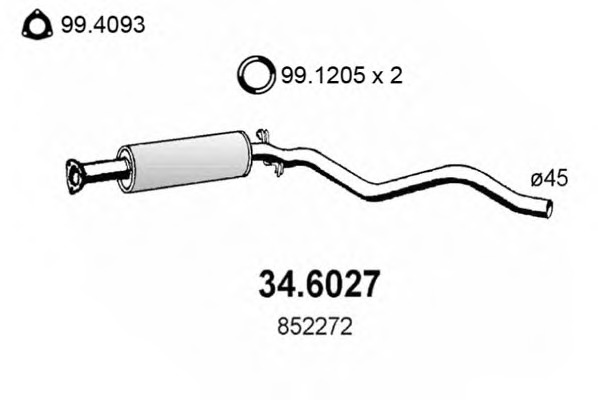 Toba esapament intermediara