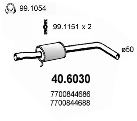 Toba esapament intermediara