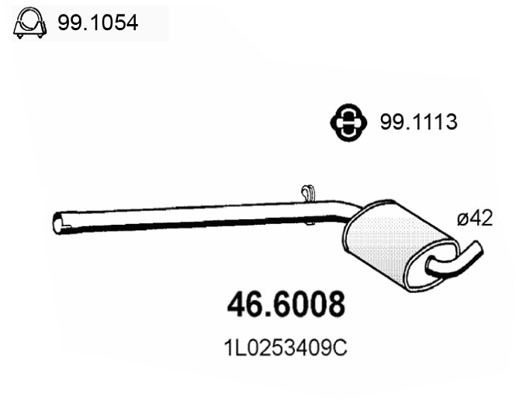 Toba esapament intermediara