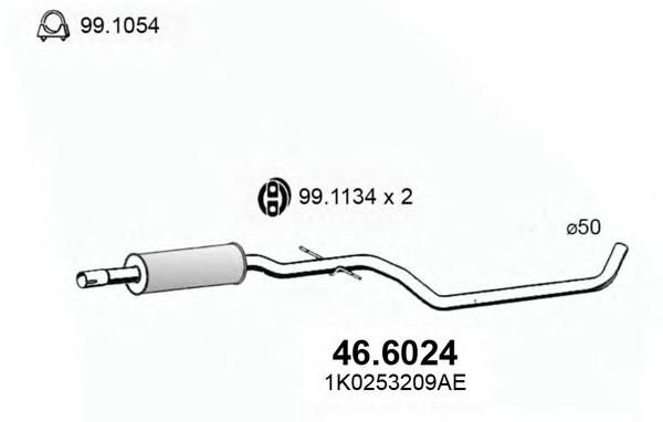 Toba esapament intermediara