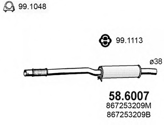 Toba esapament intermediara