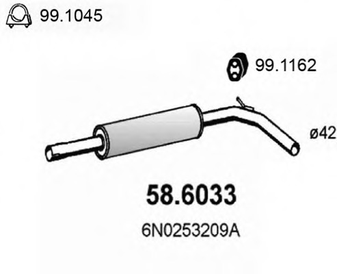 Toba esapament intermediara