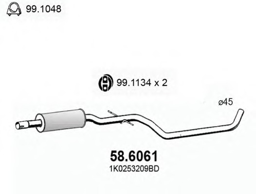 Toba esapament intermediara