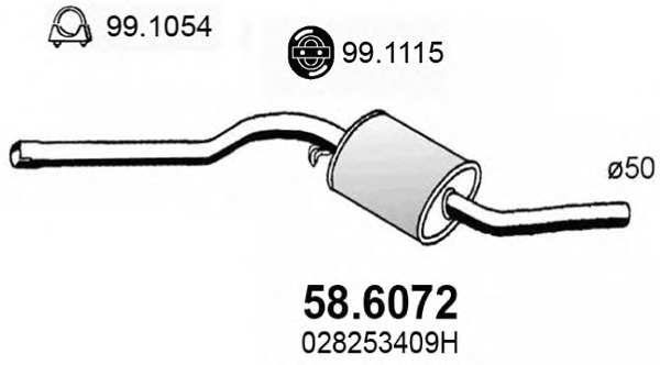 Toba esapament intermediara