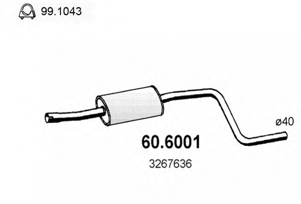 Toba esapament intermediara