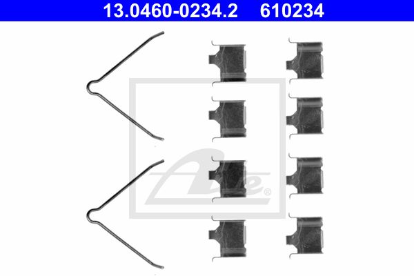 Set accesorii placute frana