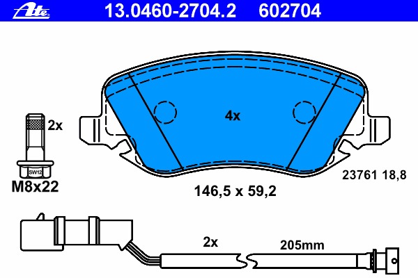 Placute frana