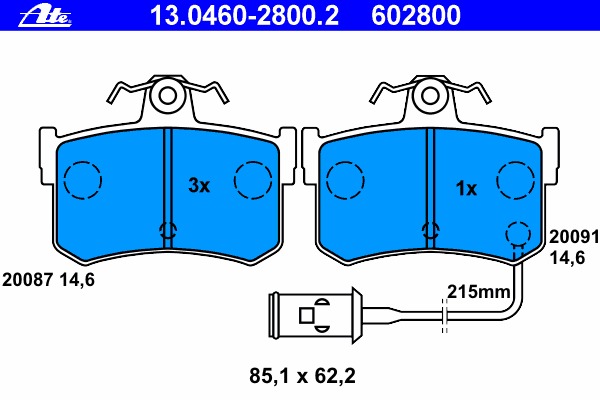 Placute frana