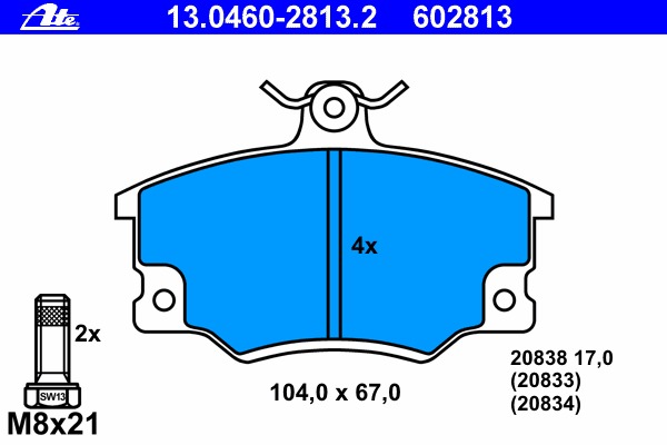 Placute frana