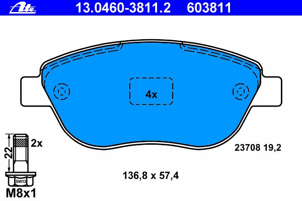 Placute frana