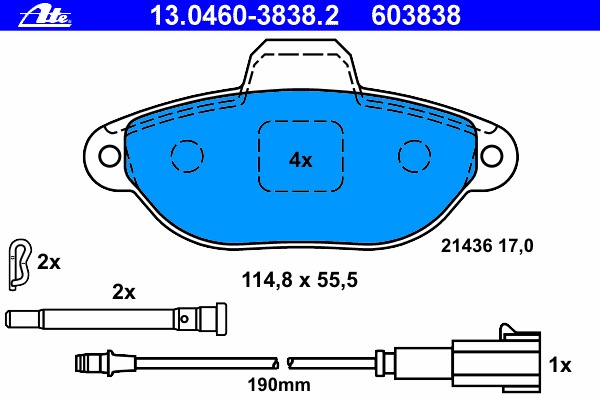 Placute frana