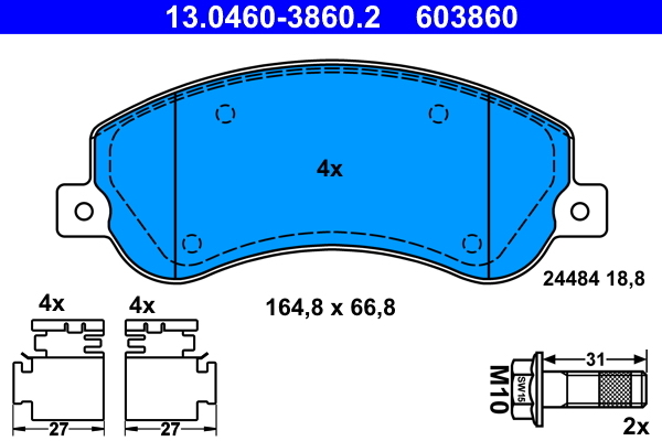 Placute frana