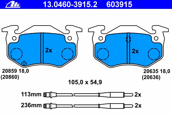 Placute frana