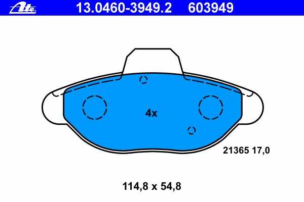 Placute frana