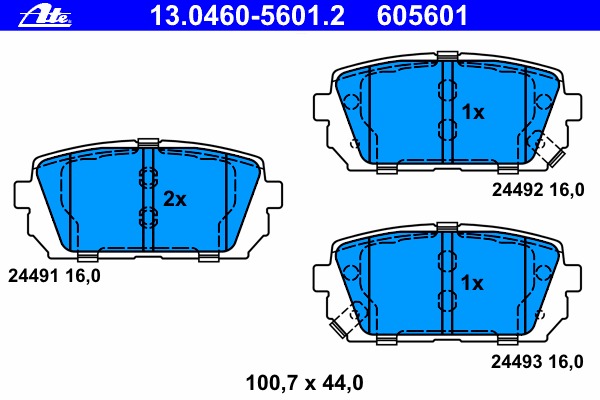 Placute frana