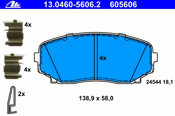 Placute frana