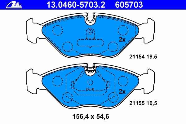 Placute frana