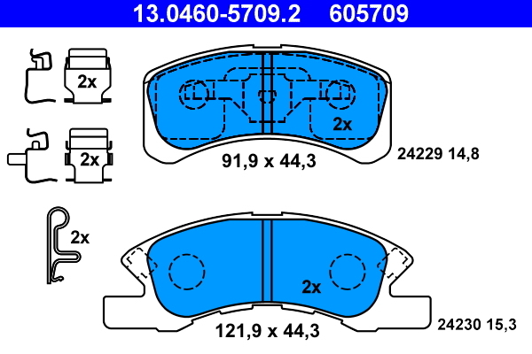 Placute frana