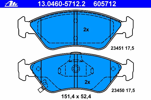 Placute frana