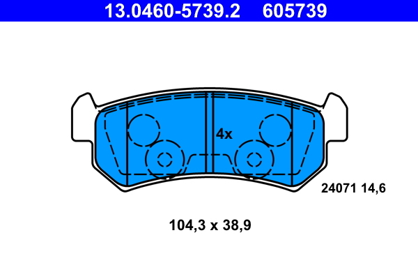 Placute frana