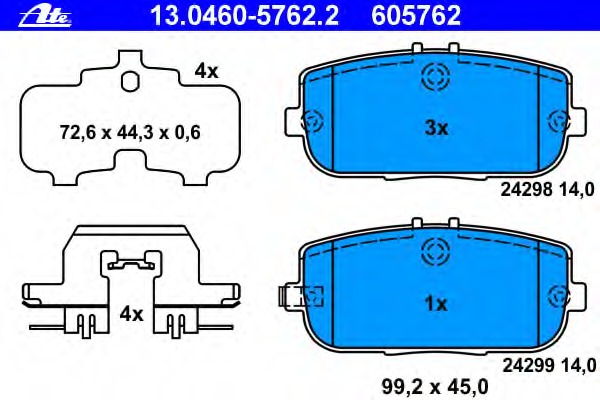 Placute frana