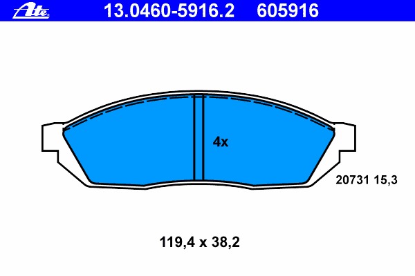 Placute frana