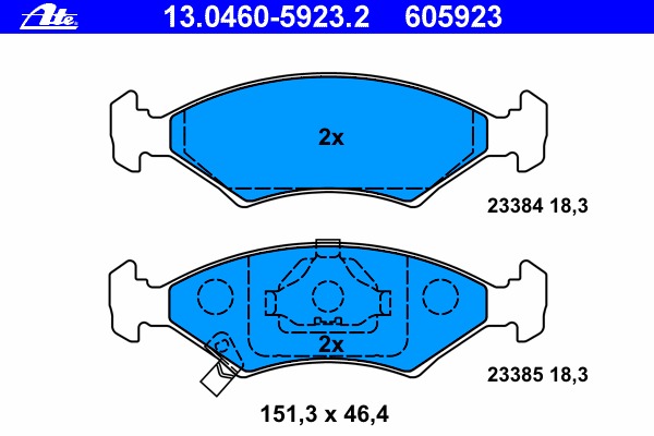 Placute frana