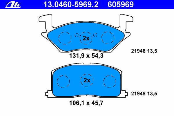 Placute frana