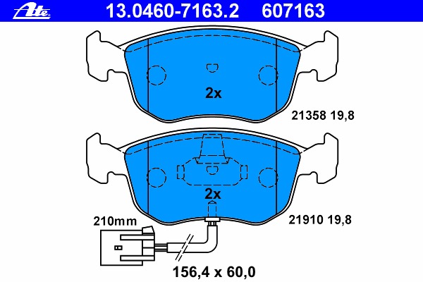 Placute frana