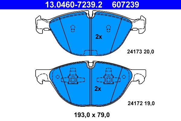 Placute frana