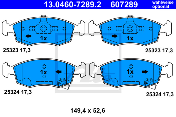 Placute frana