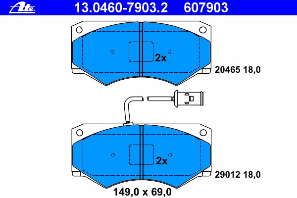 Placute frana